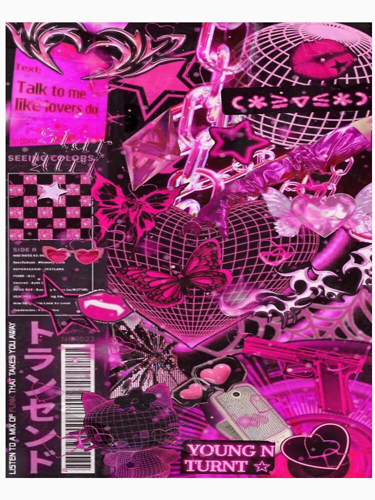 Collage Y2K Aesthetic Design by reverphicc