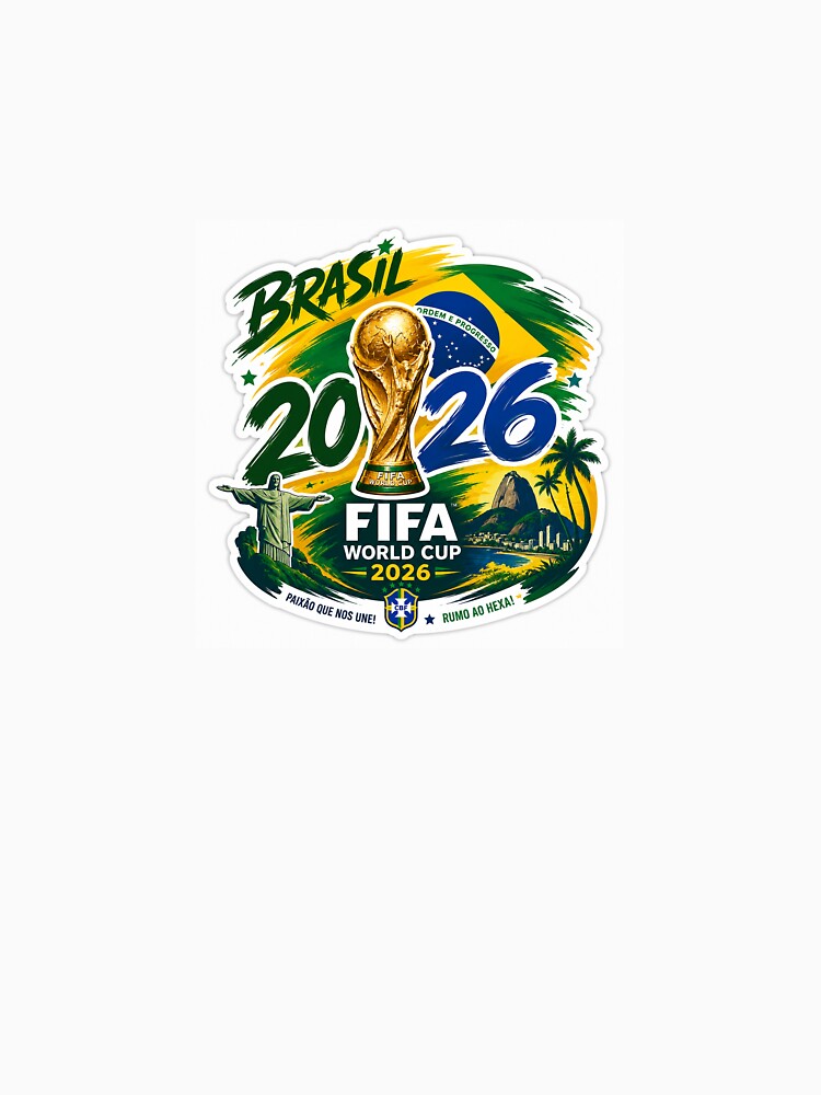 Brazil Road to the Sixth Star – World Cup 2026 Sticker by ricksd