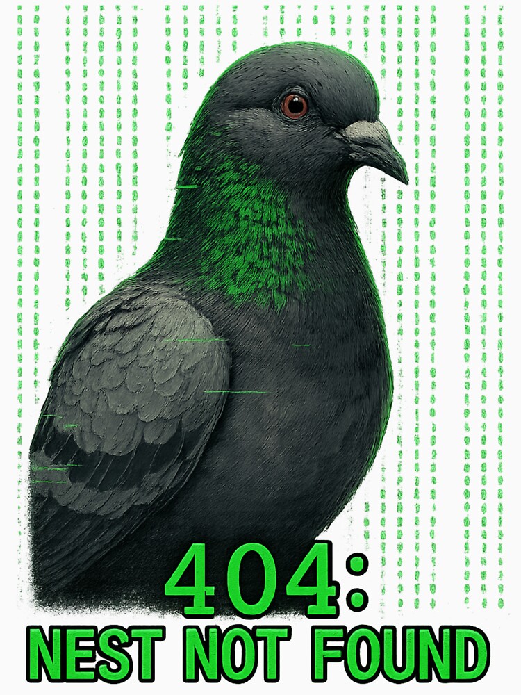 Pigeon in the Matrix by GenNextPrint