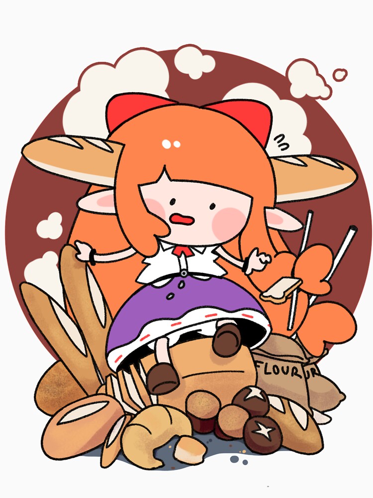 Suika Ibuki: Bread Lord by mobcap