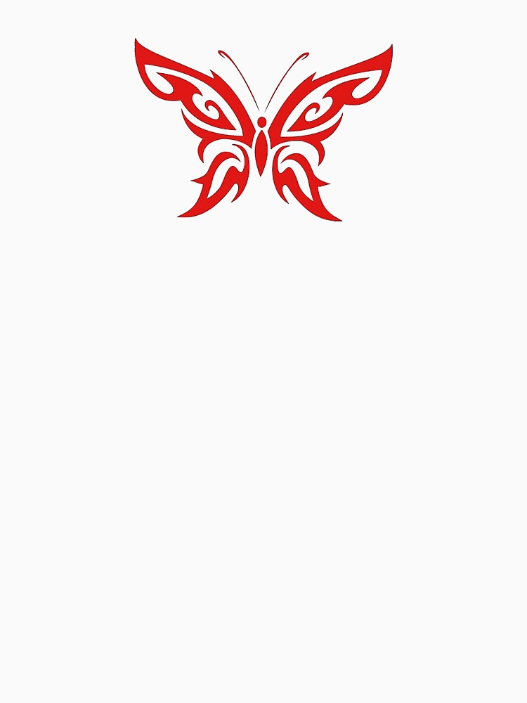 Cyber y2k butterfly red by tuniga