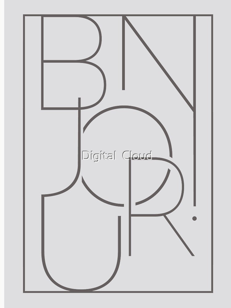 Bon Jour by Digital  Cloud