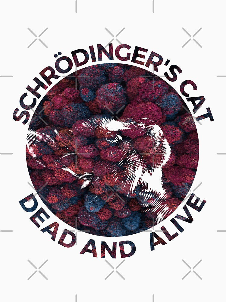 Schrödinger's cat Dead and Alive- Cat in Tree-Science by Creative Life