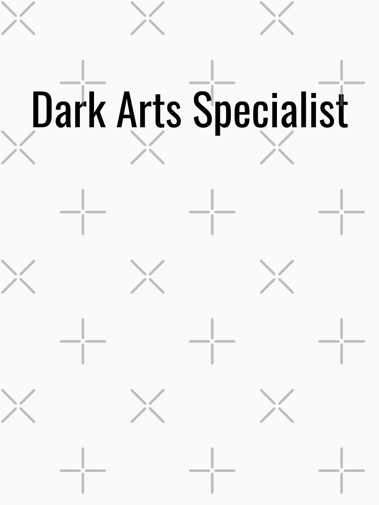 Dark arts specialist, funny photography quote by Merchattack