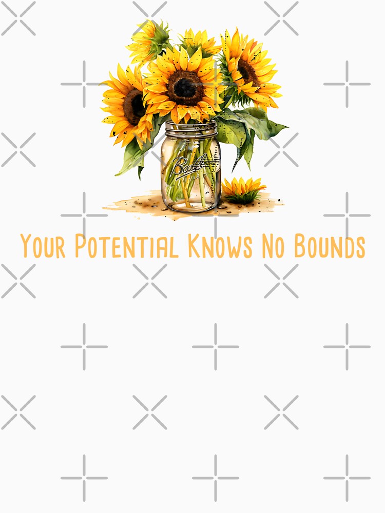 Your Potential Knows No Bounds Mental Health Awareness Positive Inspirational Quote by FemiBiutti