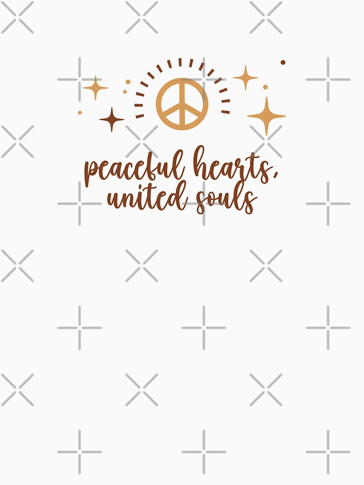 Peaceful Hearts, United Souls Peace Building Positive Sentence by FemiBiutti