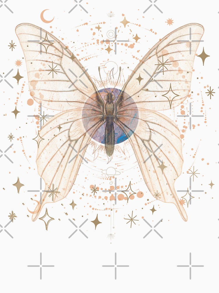Fairy Grunge Aesthetic Fairycore Butterfly Lunar Moth Celestial by Pingestre