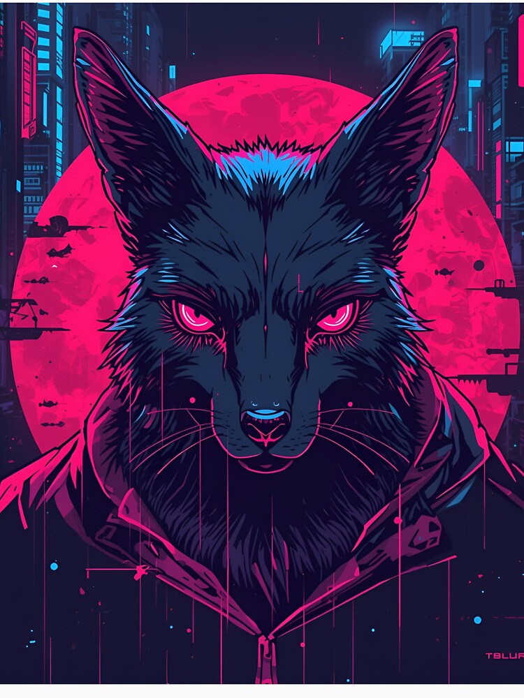 Urban wolf by whatthefoxsays