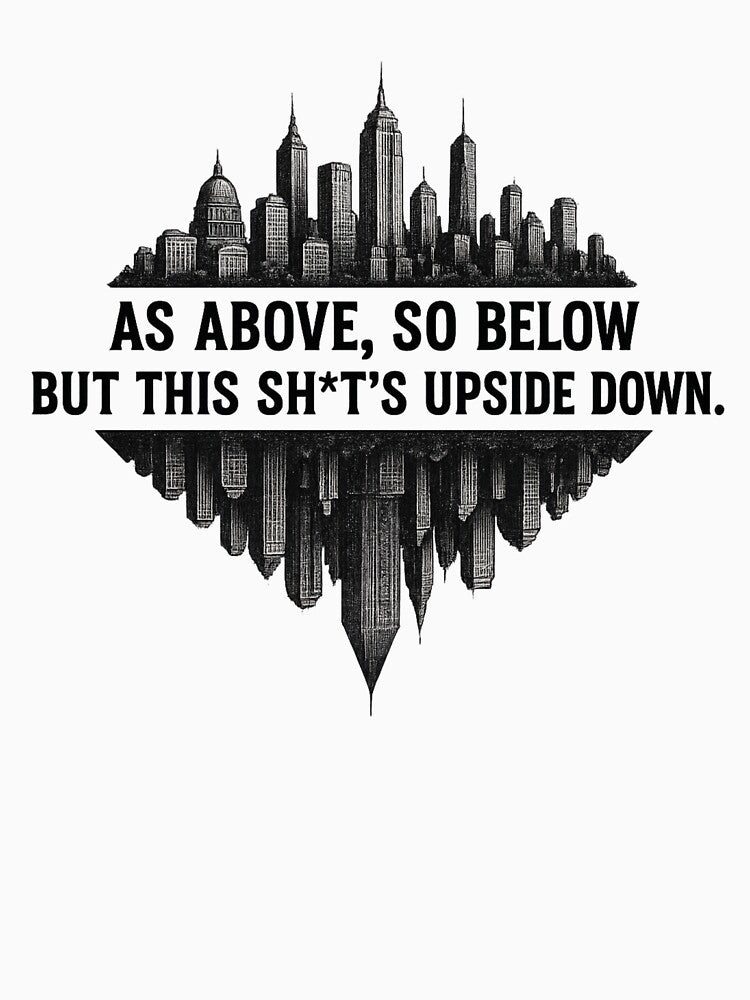 As Above So Below Urban Inversion Art by ac3iongDcreator