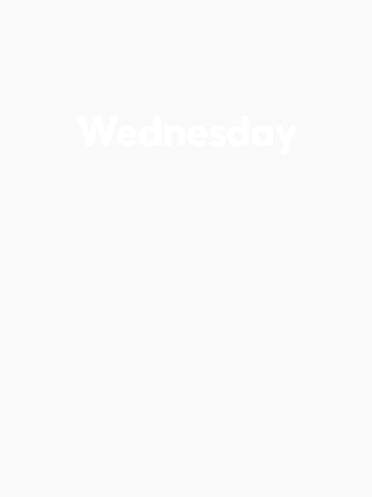 Wednesday by alloutshirts