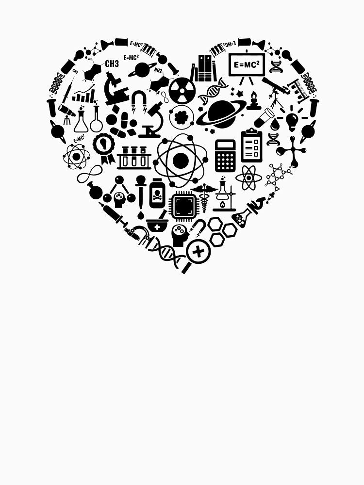 Love Science - Science Chemistry Biology Quantum Physics Math STEM by farhanhafeez
