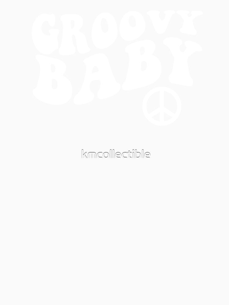 Funny Gift For Hippie Groovy Baby by kmcollectible