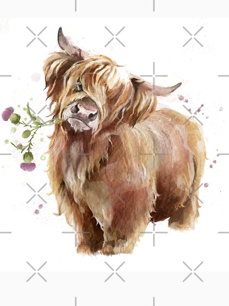 Highland Cow by AmeliaPlayer
