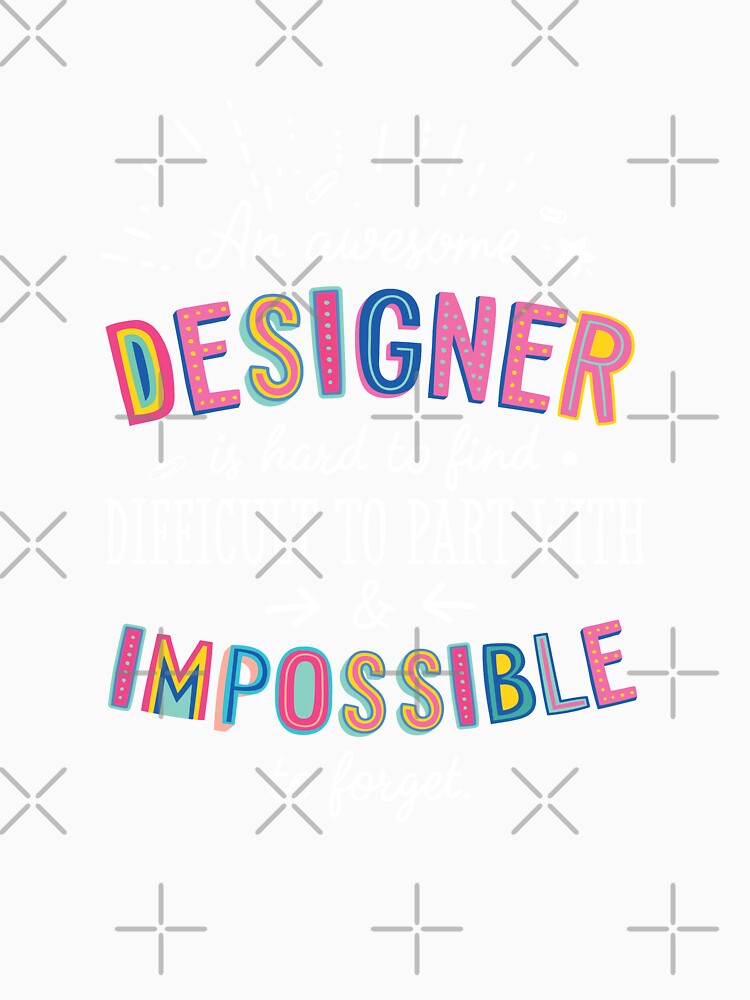 An awesome Designer Gift Idea - Impossible to Forget Quote by betternotes