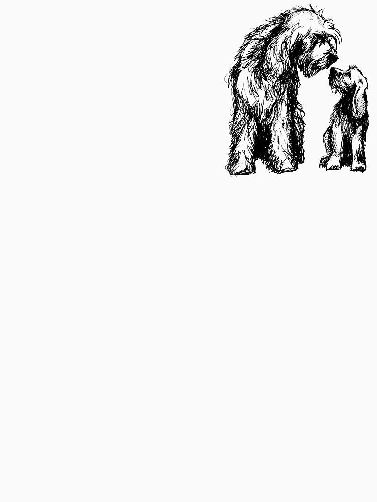 Otterhound and puppy by OHCAReproBank