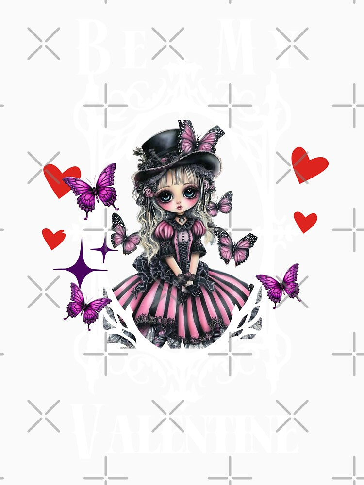Be My Valentine Goth Valentine's Day by LLdreams