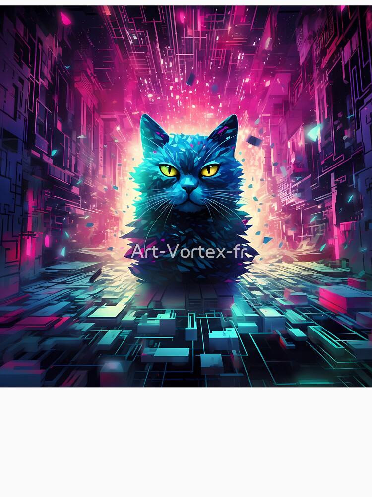 “Nexus Felis: Cyberstorm” by Art-Vortex-fr