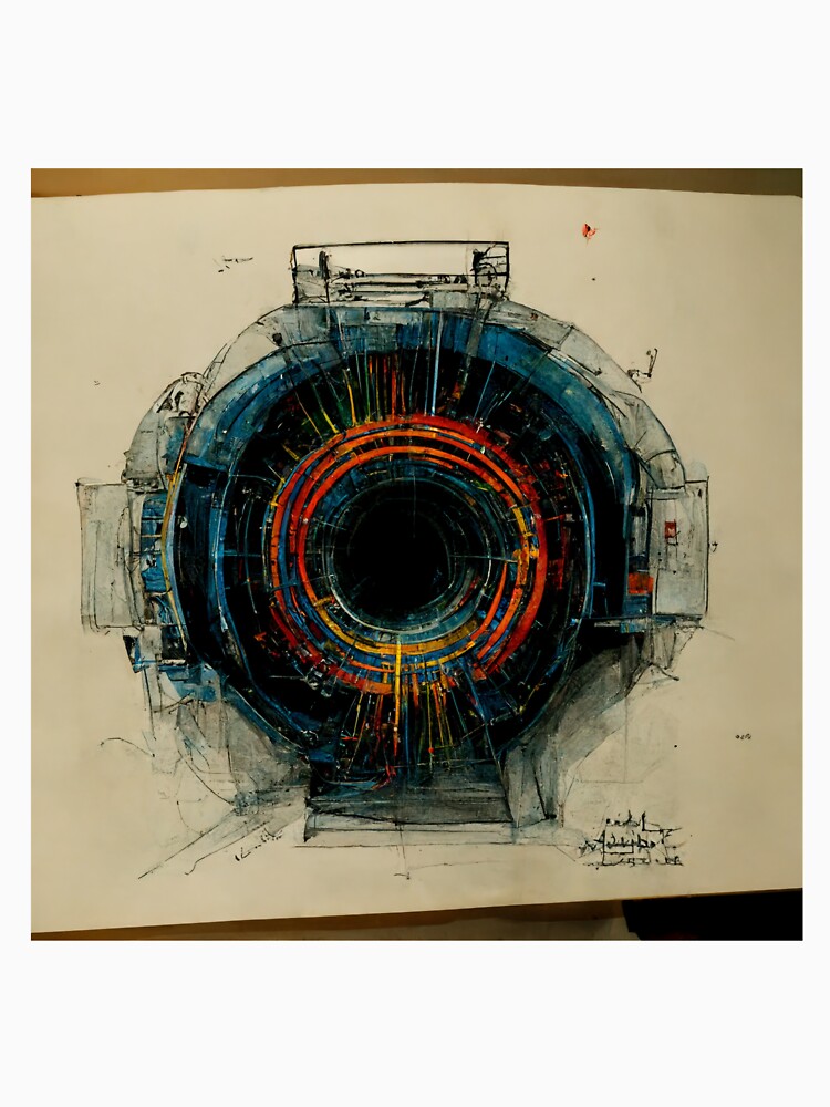 Sketch Hadron Collider by Phillip Venter