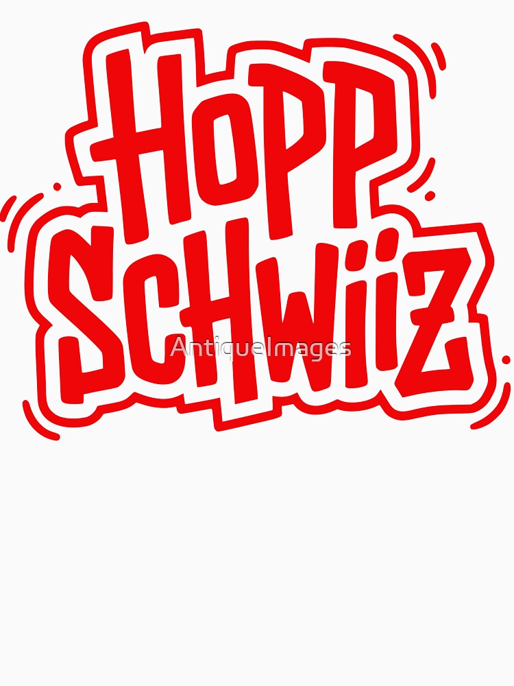 Hopp Schwiiz Switzerland Sports Fan by AntiqueImages