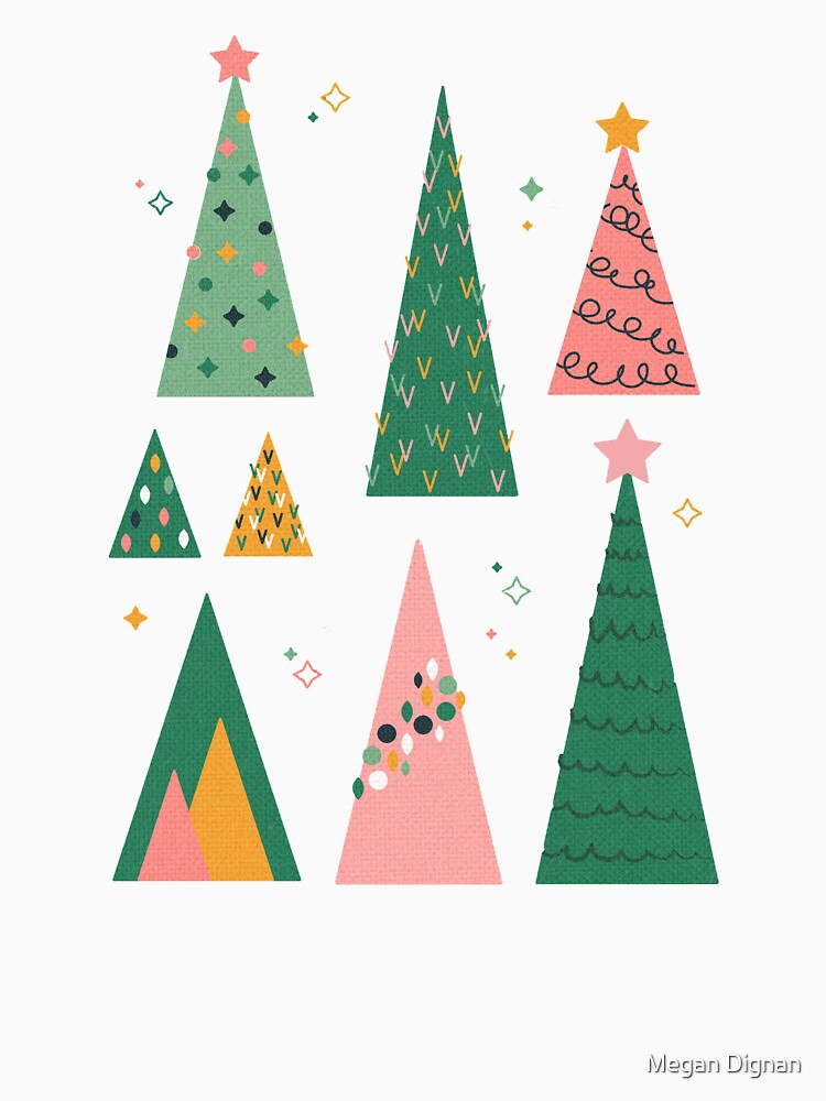Holiday Trees by Megan Dignan