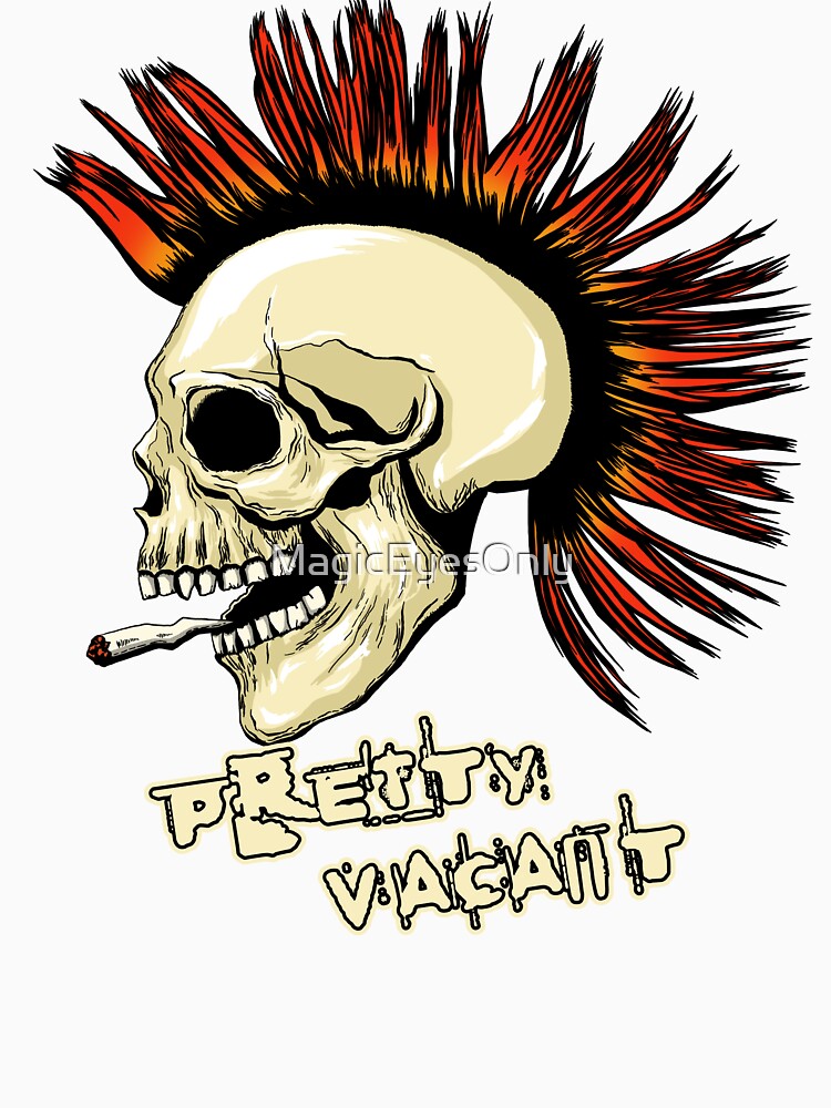 Pretty Vacant - Punk Rock Skull by MagicEyesOnly