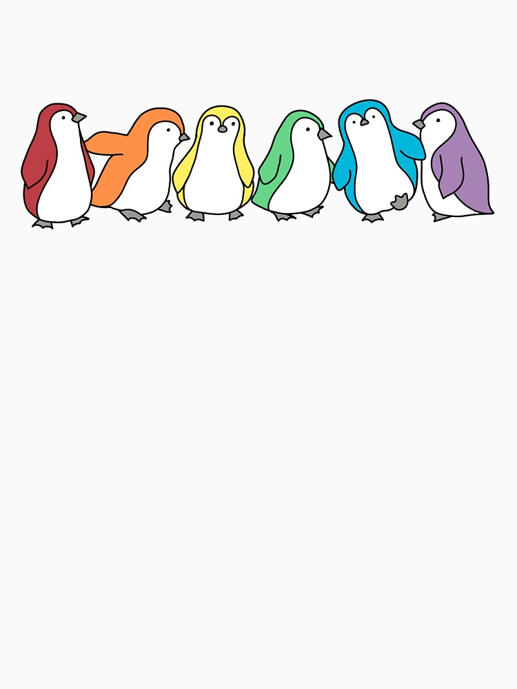Pride Penguins by KatieLibArt