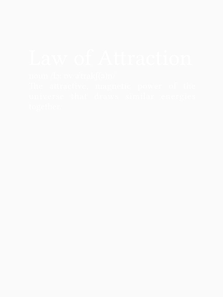 Law of Attraction Definition by Jamila Benito