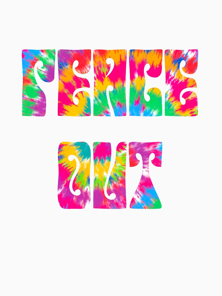 Hippie Talk - Peace Out by Coastal-Designs