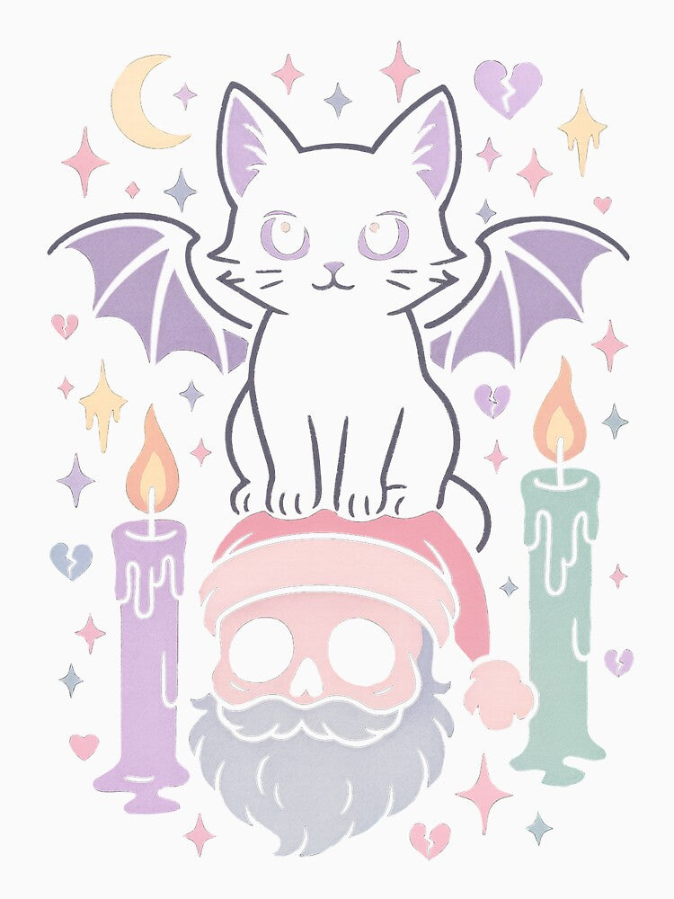 Pastel Goth Christmas Gothic Pastel Goth Women Girls Men by BlueBerry-Pengu