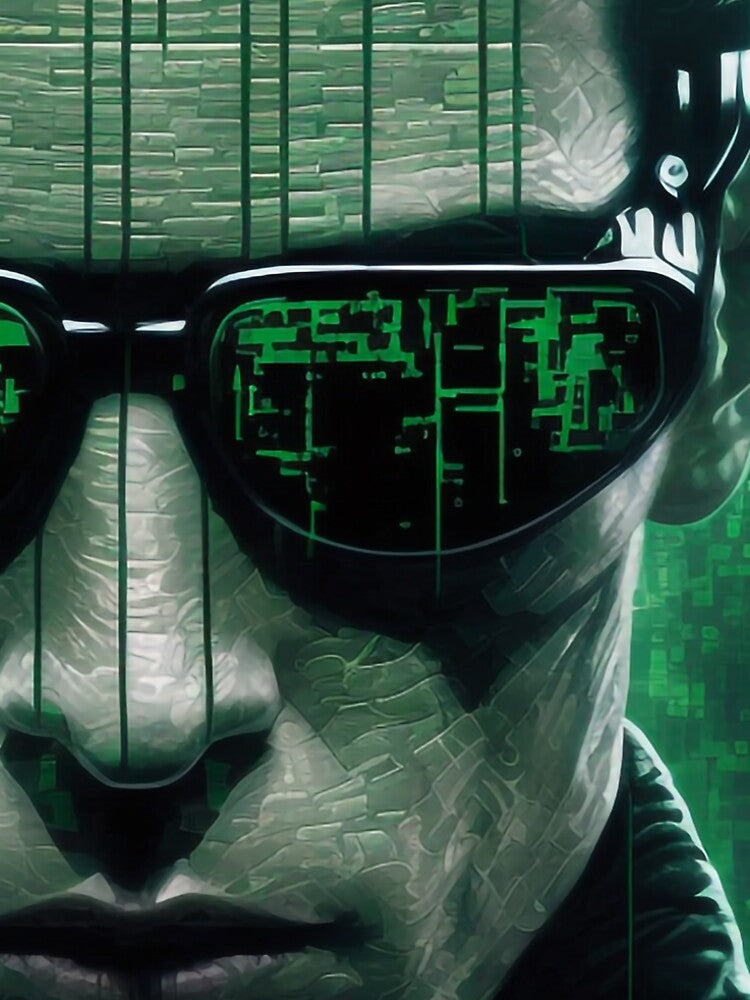 Matrix Series, Green Coded by AICreateWorlds