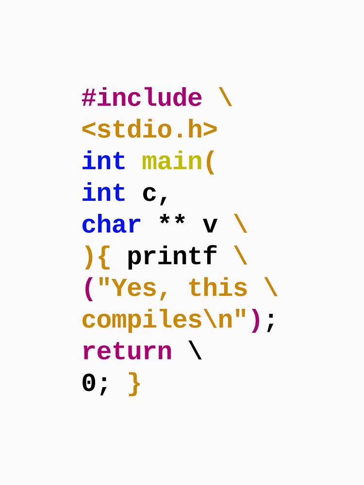 C code, yes it compiles by ByteWorksStudio