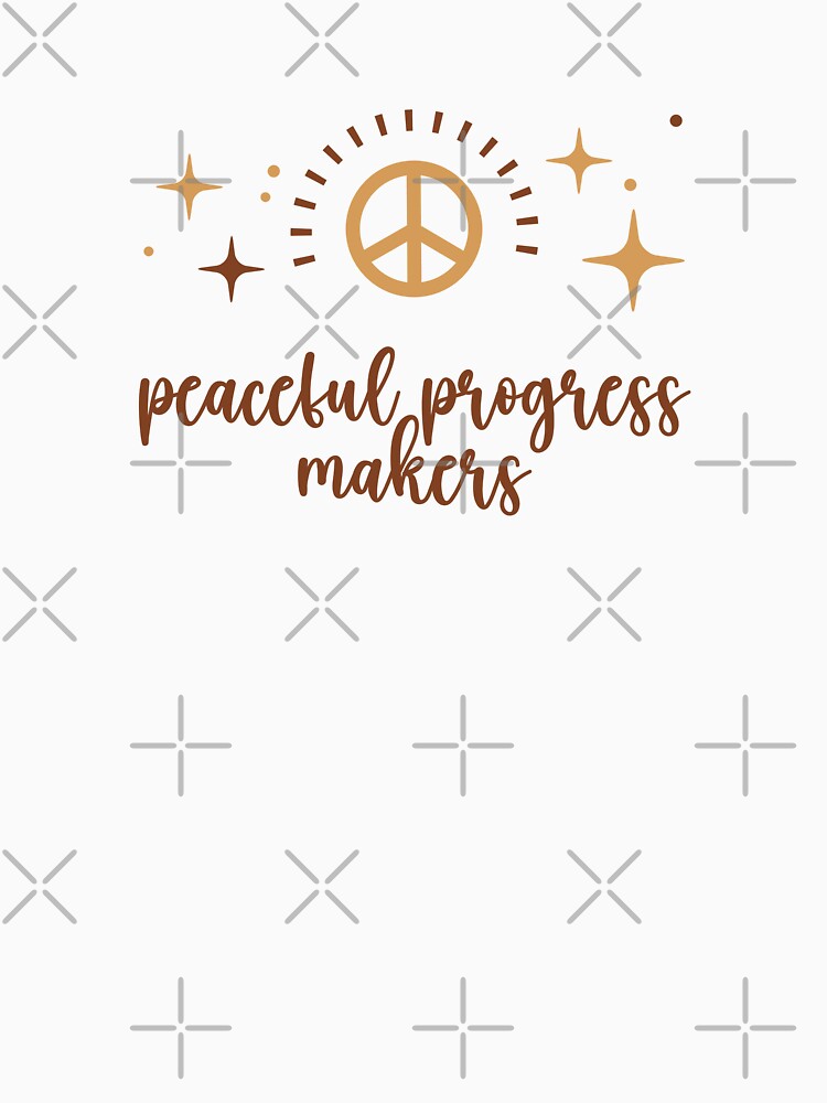 Peaceful Progress Makers Peace Building Positive Sentence by FemiBiutti