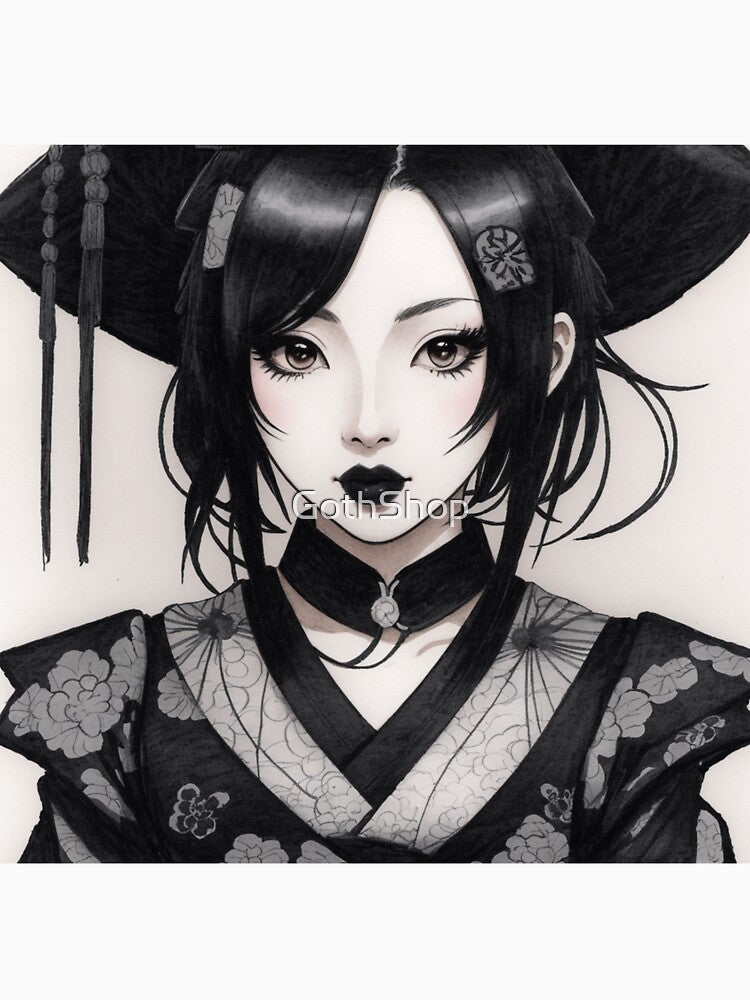 Japanese Goth Girl 9 by GothShop