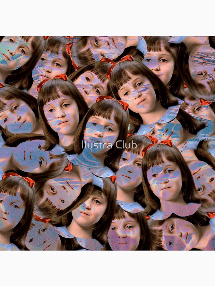 matilda collage art by Ilustra Club