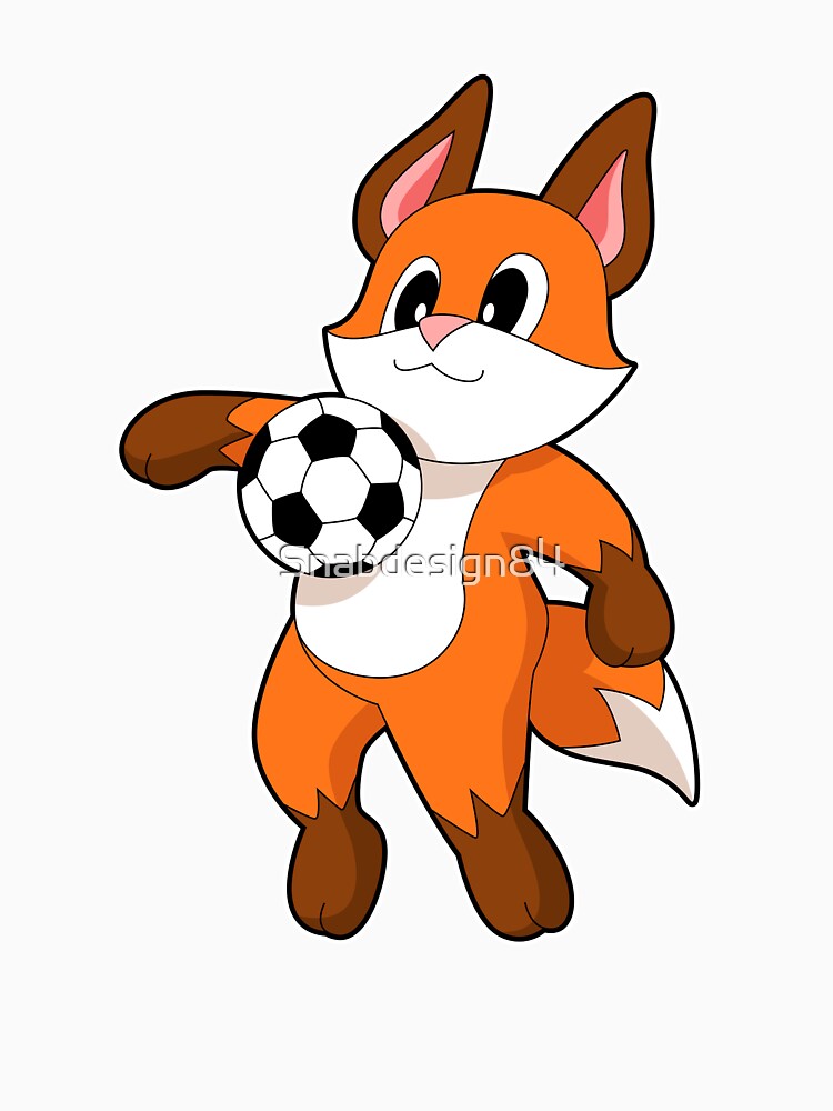 Fox Soccer player Soccer by Snabdesign84
