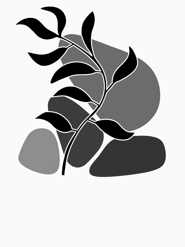 Black Boho Minimalism by Sartoris Art