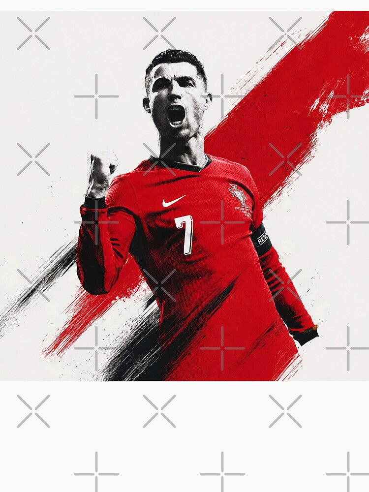 Iconic Number 7 Victory Celebration by Viktor Surzhko