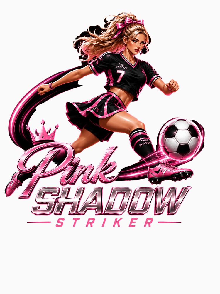 Feminine Football Aesthetic Pink Shadow Shirt by Prime legend