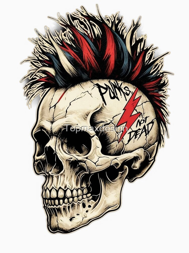 Punks Not Dead by Topmaxdesign