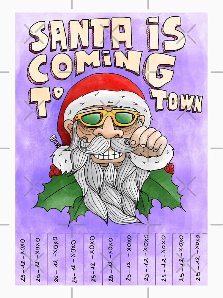 Santa is coming to town by Eve-Design-Be