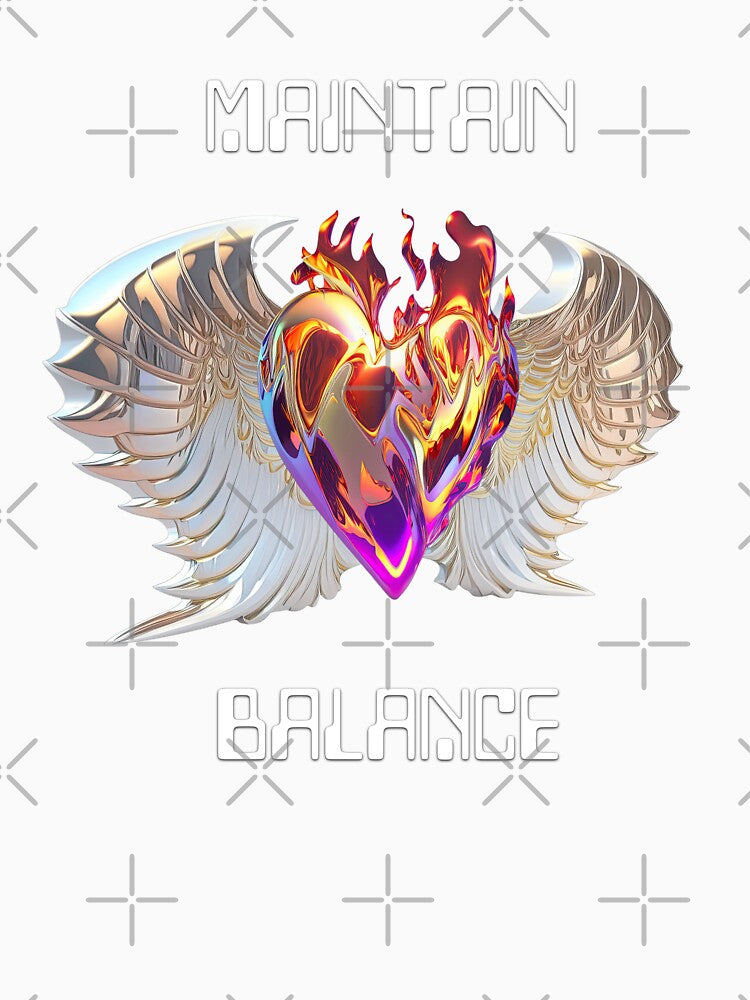 Maintain Balance 3D Y2K by Nayik Rodriguez