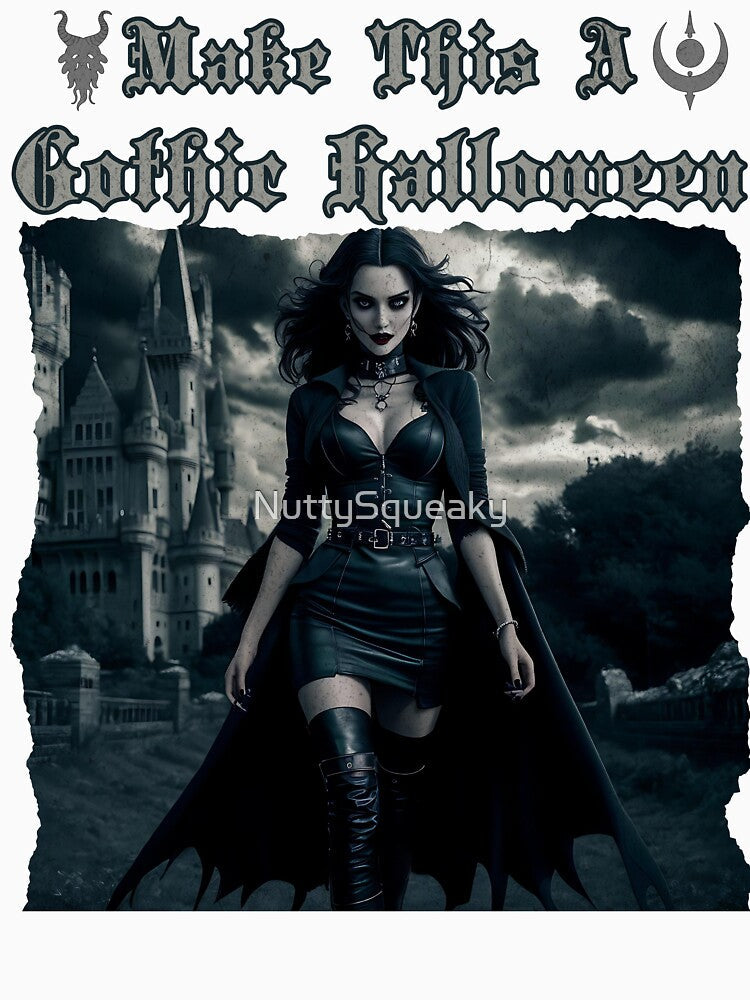 Happy Gothic Halloween by NuttySqueaky