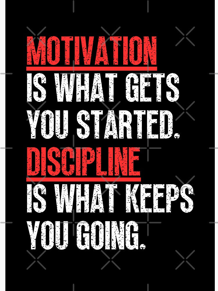 Motivation Vs Discipline by Dondonmart