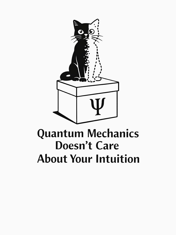 Schrödinger’s Cat Quantum Physics Humor – Science & STEM Nerd Design by sciencefacts