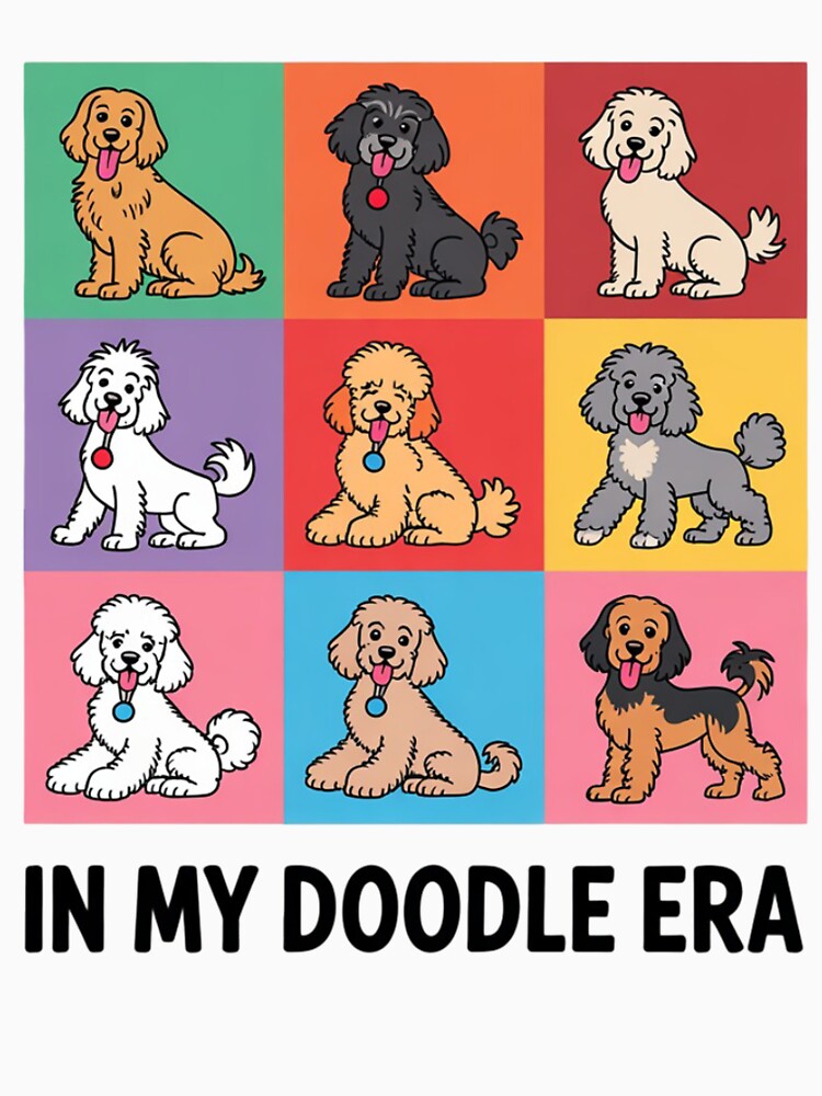 Dog Lovers Quote In My Golden Doodle Era Cool by Ikwalima