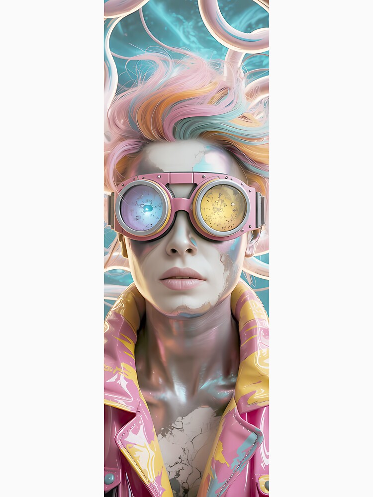 Cyberpunk Goggles Portrait by Stephen Vaughn