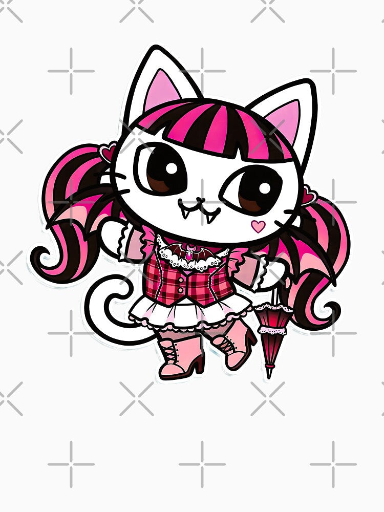 Monster High Dracucat Cosplay Draculaura Kawaii by CuteKats