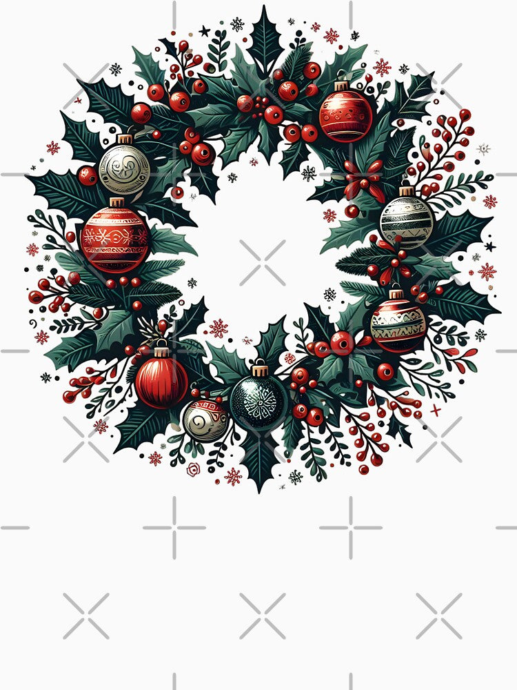 Christmas Wreath by Delamoon