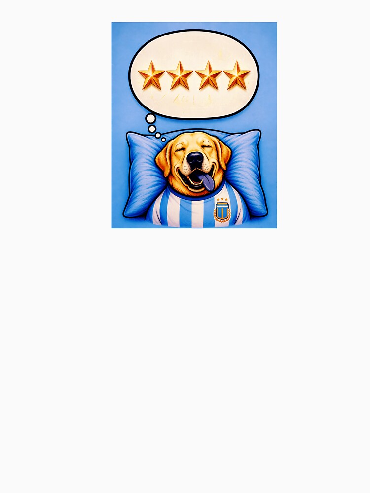 Dreaming Dog Four Stars Champions Argentina by DanBral23