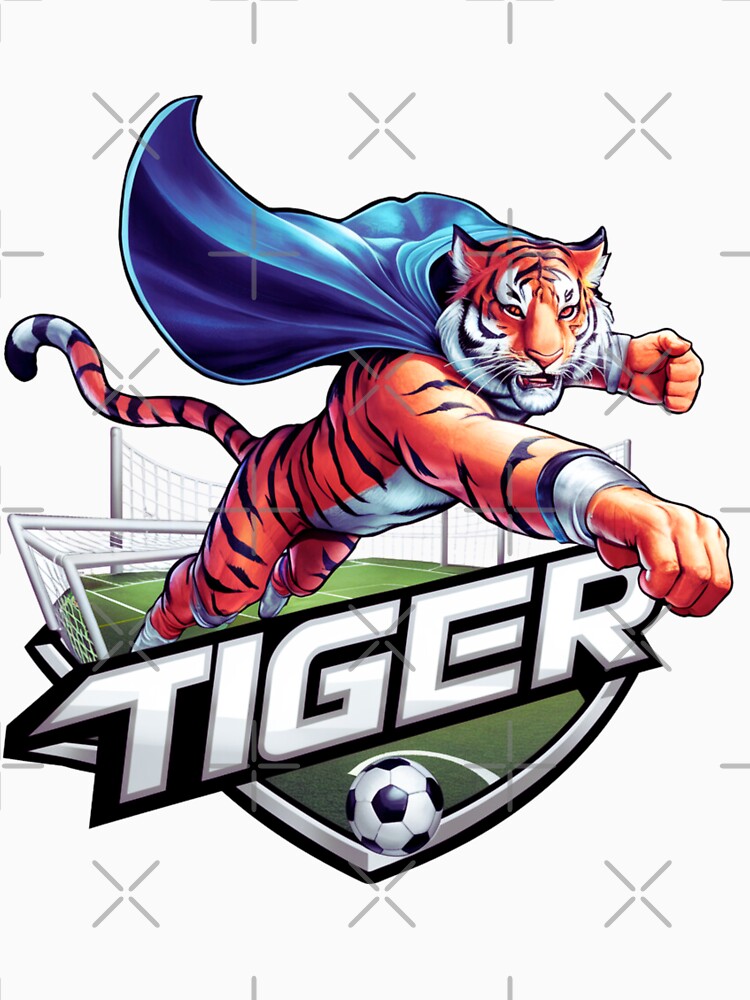 Tiger Playing Football by ArtisticAvenue6